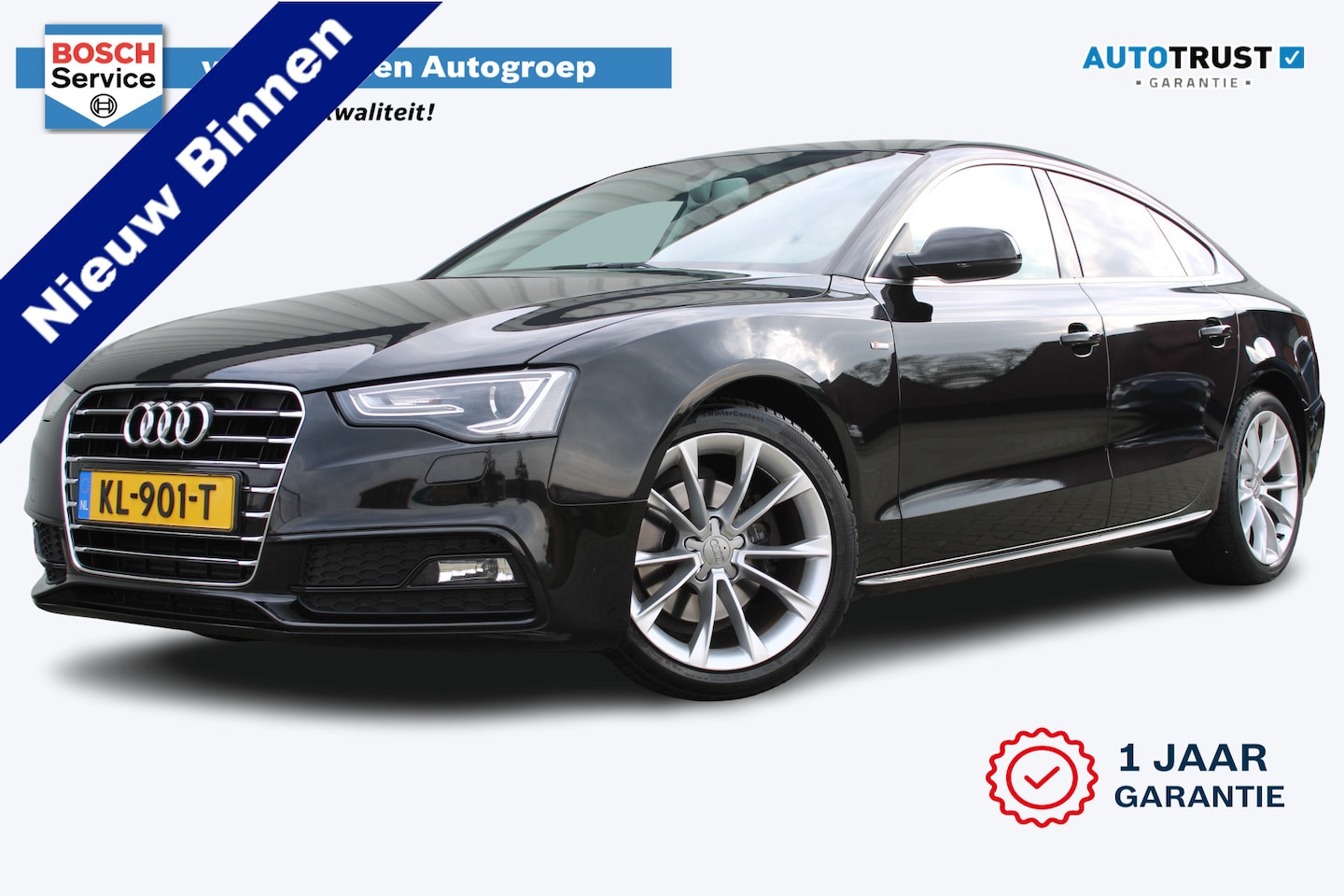 Audi A5 Sportback - 1.8 TFSI Adrenalin S-line | Incl. 12 maanden garantie | Cruise control | Afneembare trekha - AutoWereld.nl