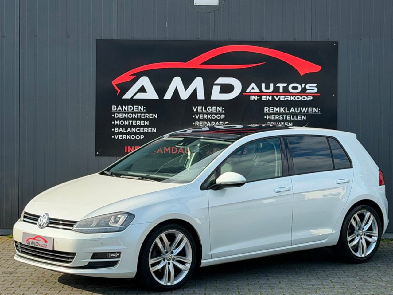 Volkswagen Golf - 1.4 TSI ACT Highline |Nap|Automaat|Pano|Cruise|Airco|Scherm| - AutoWereld.nl