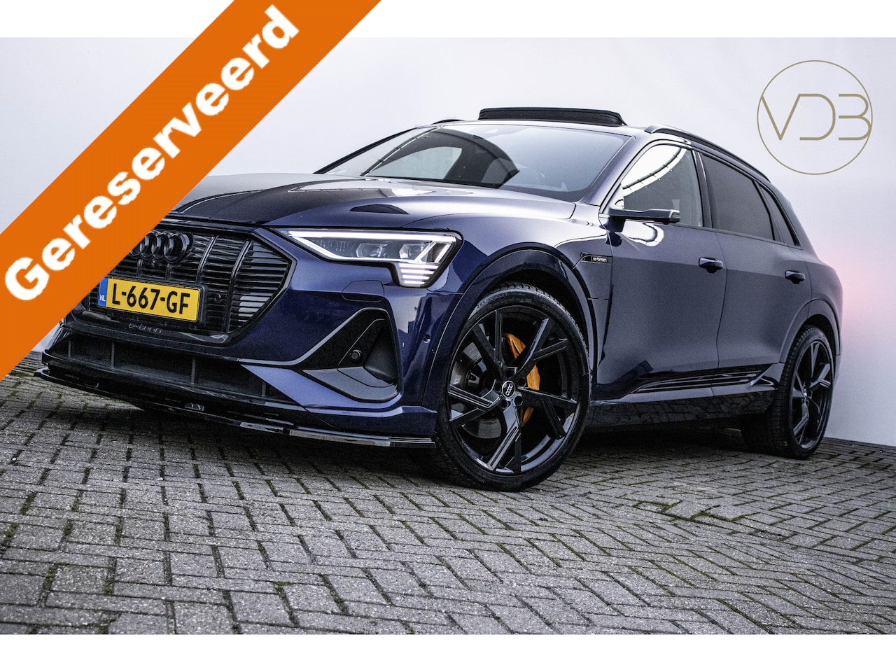 Audi e-tron - 55 SOH 92,4% Pro Line + S-Line B&O TREKHAAK 22INCH PANO - AutoWereld.nl