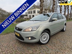 Ford Focus Wagon - 1.8 Titanium Flexi Fuel 121007 KM NL Auto Ecc Cruisecontrol Pdc Lm Velgen Trekhaak