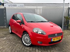 Fiat Grande Punto - 1.4-16V Sportsound Plus - Airco - Leder - APK 08-26