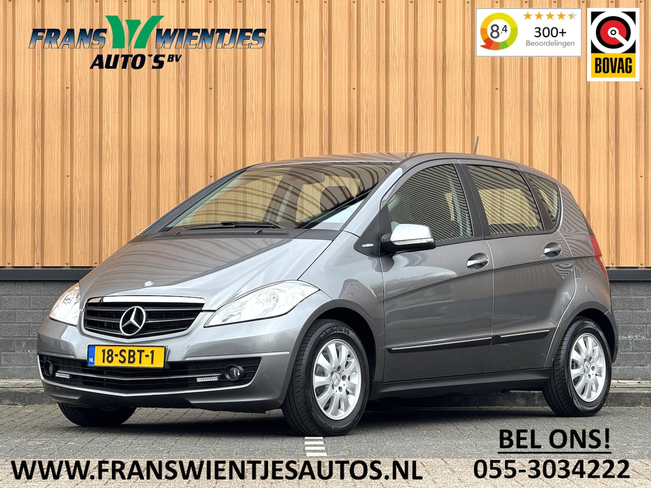 Mercedes-Benz A-klasse - 160 BlueEFF Business Class | Unieke Kilometerstand! | Origineel Nederlands | Bluetooth | A - AutoWereld.nl