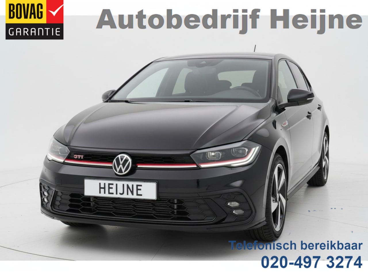 Volkswagen Polo - 2.0 TSI GTI TSI 210PK DSG GTI-SPORT IQ-LIGHT/PDC/CARPLAY FABRIEKS GARANTIE *** - AutoWereld.nl