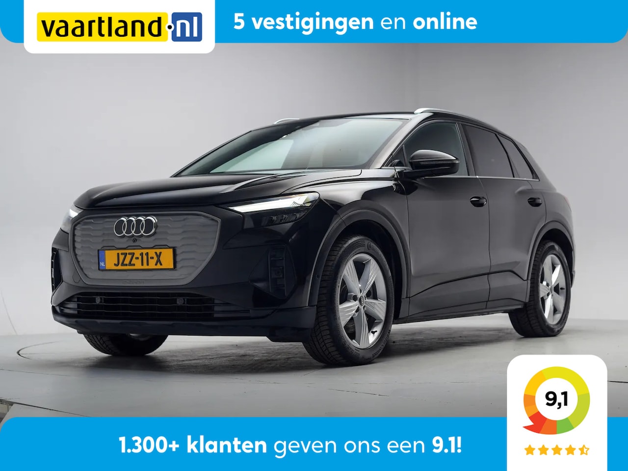 Audi Q4 e-tron - 40 Advanced edition 77 kWh 3-fase [ LED Virtual Sportstoelen Navi ] - AutoWereld.nl
