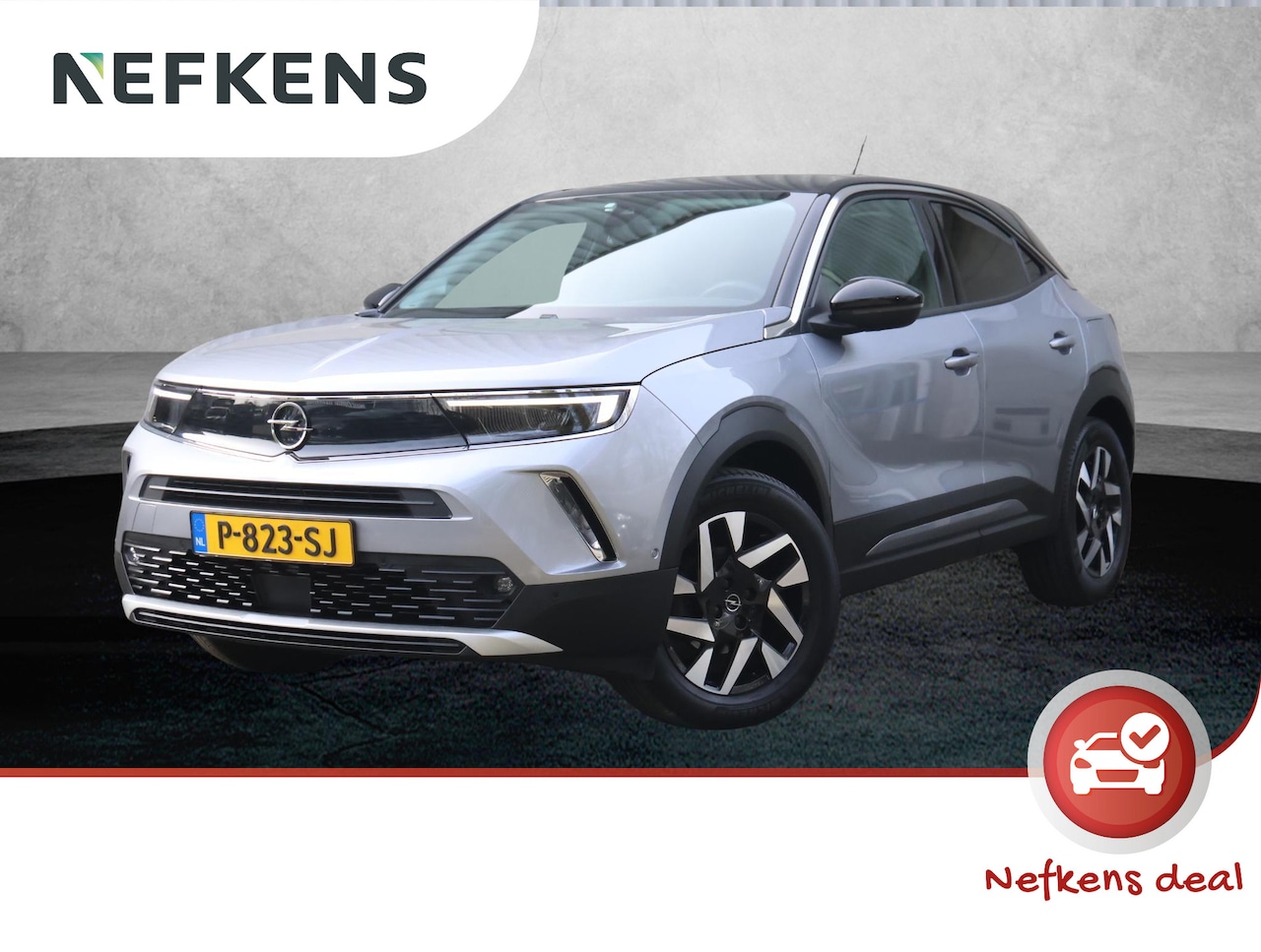 Opel Mokka - 1.2 Turbo Elegance | Trekhaak | Keyless entry en start | Camera | Navigatie | Apple en And - AutoWereld.nl