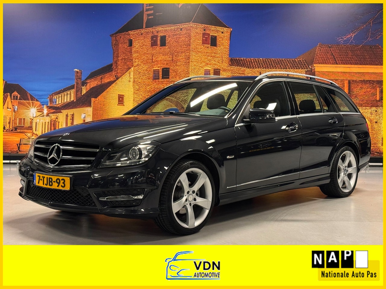 Mercedes-Benz C-klasse Estate - 180 AMG Edition-C Aut Xenon Leer - AutoWereld.nl