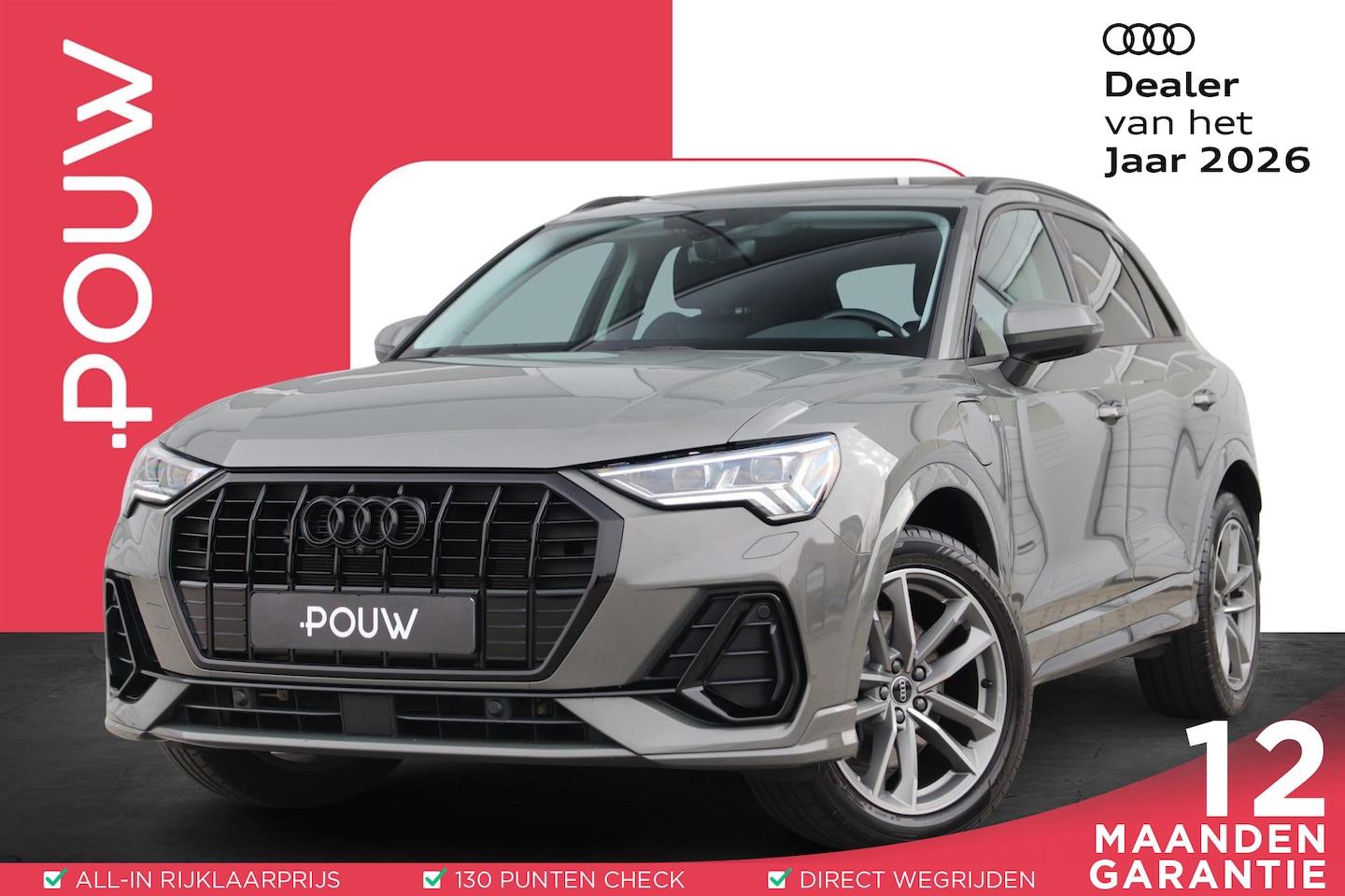 Audi Q3 - 45 TFSIe 245pk S edition | Trekhaak | Panoramadak | Matrix LED - AutoWereld.nl