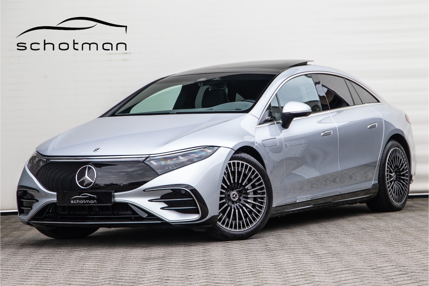 Mercedes-Benz EQS - 580 4MATIC AMG Premium Plus, Massage, Hyperscreen, Achterasbesturing, 524 pk - AutoWereld.nl