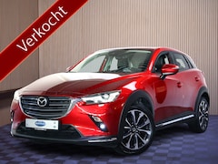 Mazda CX-3 - 2.0 SkyActiv-G 120 GT-M AUT HUD NAV LEDER CAM XENON STOELVW '18