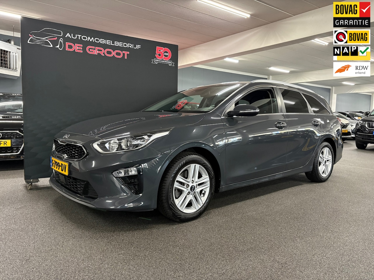 Kia Cee'd Sportswagon - Ceed 1.0 T-GDi DynamicPlusLine/ Nederlandse auto/ Achteruitrijcamera/Parkeersensoren achte - AutoWereld.nl