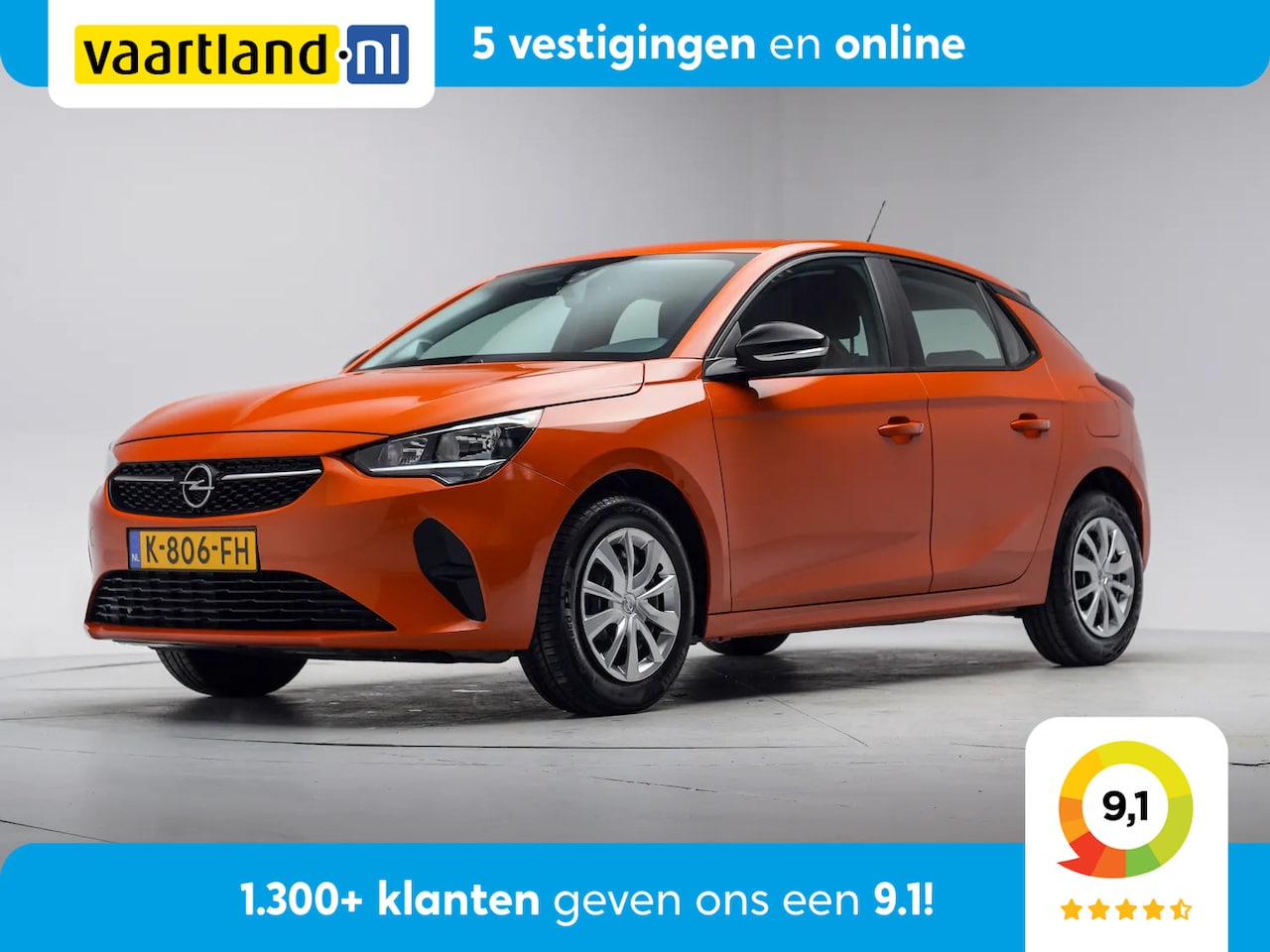 Opel Corsa - 1.2 Edition 5-drs [ Apple/Android Lane departure Cruise ] - AutoWereld.nl