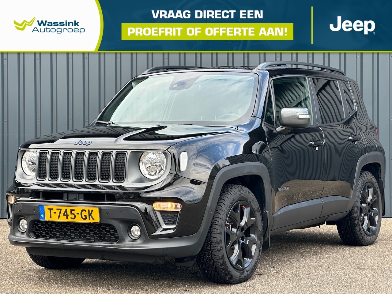 Jeep Renegade - 1.3T 4xe 240pk Plug-in Hybrid 4WD Aut S | WINTERSALE | Stoel- & Stuurverwarming | Sensoren - AutoWereld.nl