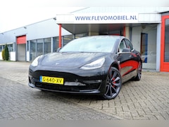 Tesla Model 3 - 75D Performance AWD 75 kWh 462pk Aut. Pano|1e Eig|Leder||AutoPilot|Cam|20"LMV