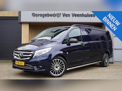 Mercedes-Benz Vito - 116 CDI 163PK Automaat Extra Lang Leder LED 19inch LM Sidebar Trekhaak *46140km* Cavansiet