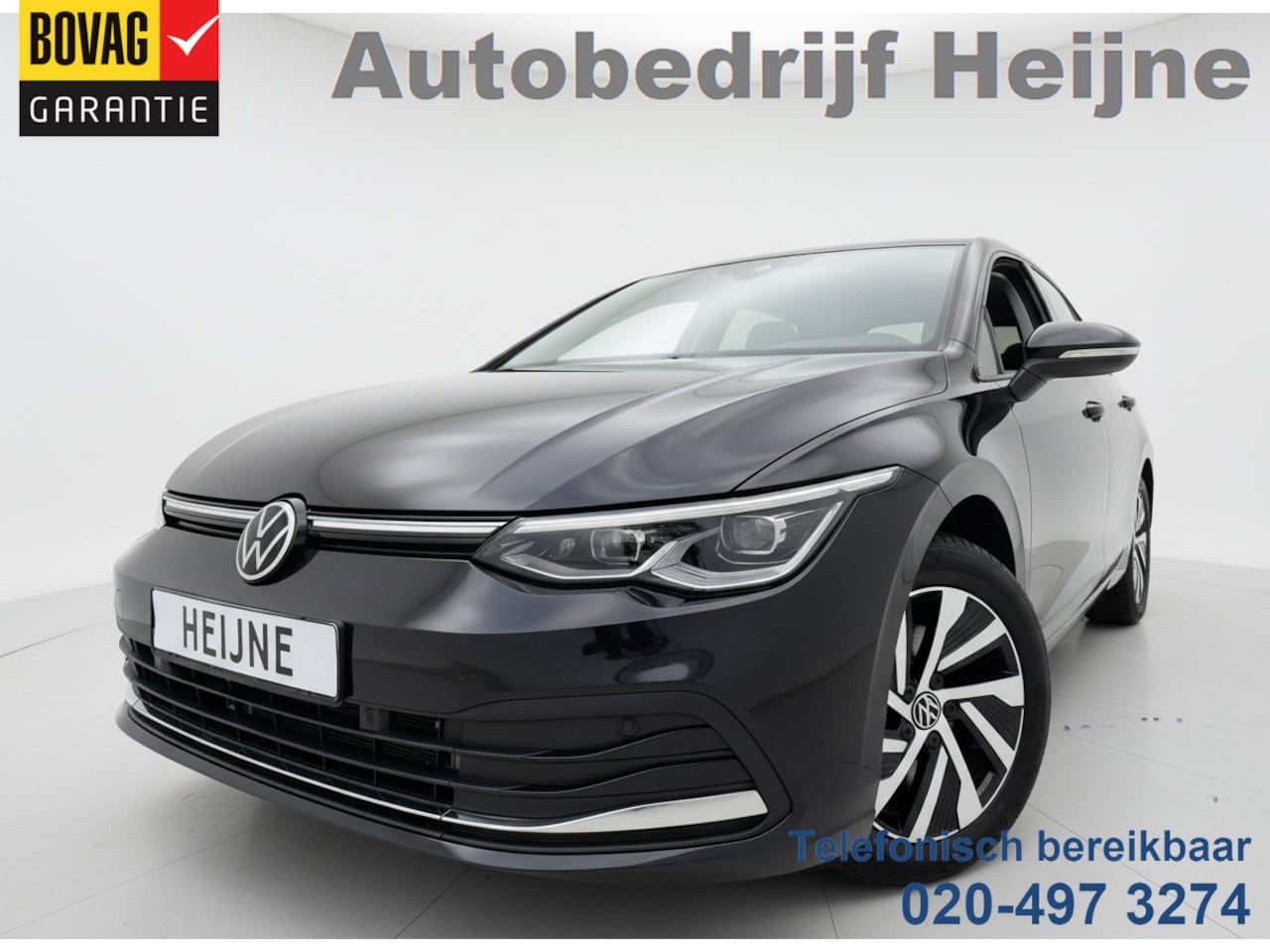 Volkswagen Golf - 1.4 eHybrid 204PK DSG STYLE CAMERA/CARPLAY/SFEERVERL. - AutoWereld.nl