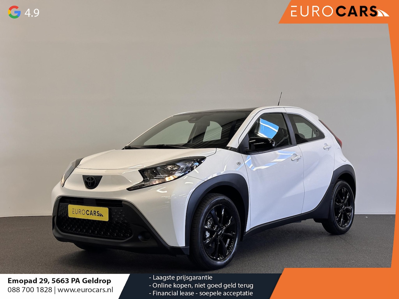 Toyota Aygo X - 1.0 VVT-i S-CVT Aut. Play Blackstyle Airco Adaptive Cruise Control Carplay Navi Achteruitr - AutoWereld.nl