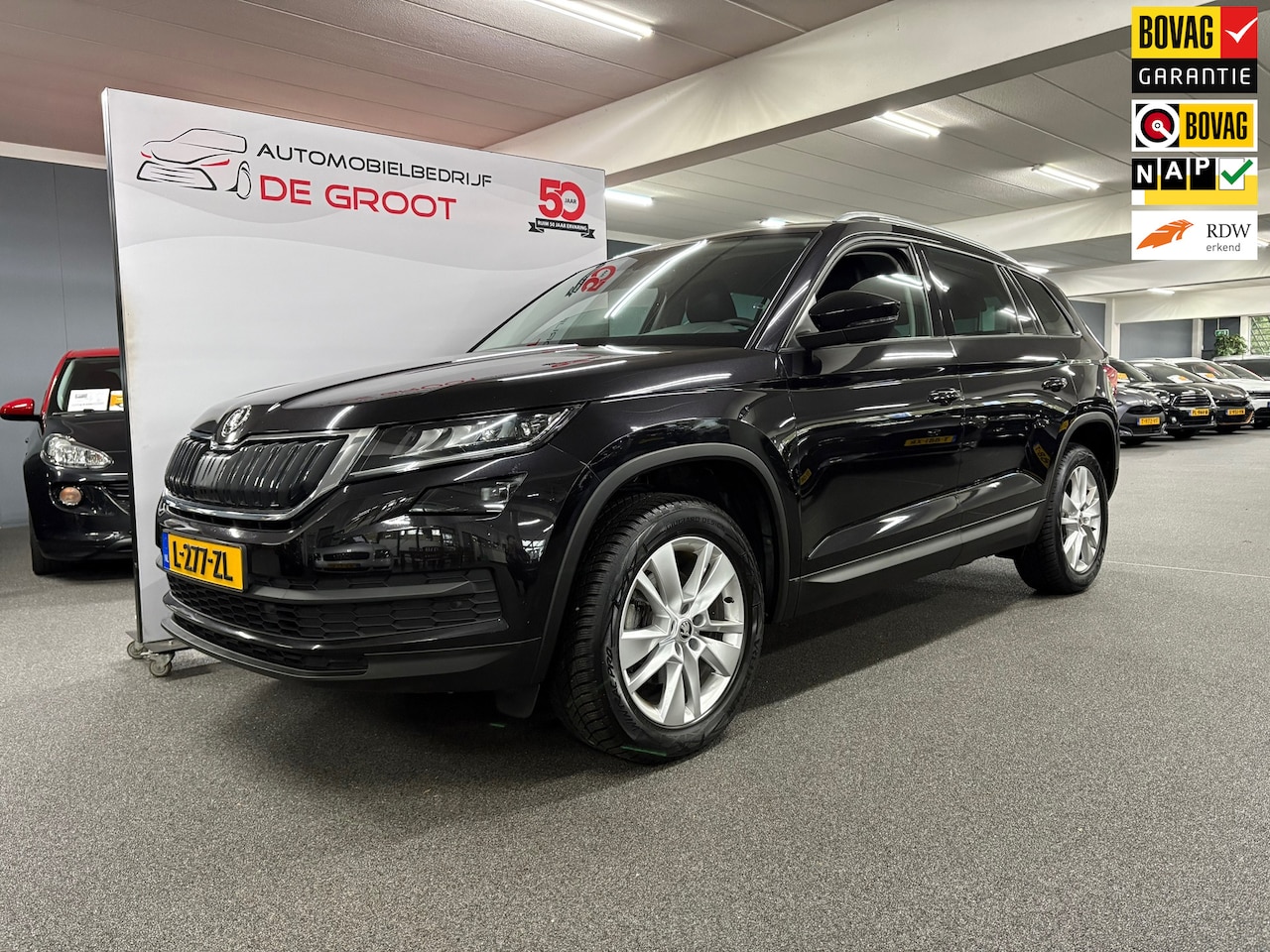 Skoda Kodiaq - 1.5 TSI Business Edition/ Nederlandse auto/Winterbanden set/ Afneembare trekhaak/ Parkeers - AutoWereld.nl