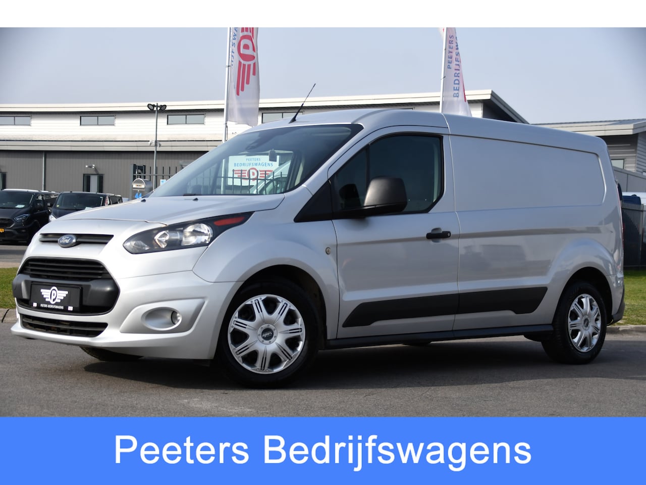 Ford Transit Connect - 1.5 TDCI L2 PB Edition Sensoren, Airco, 120pk, Voorruitverwarming, 3 zits, Uniek! - AutoWereld.nl