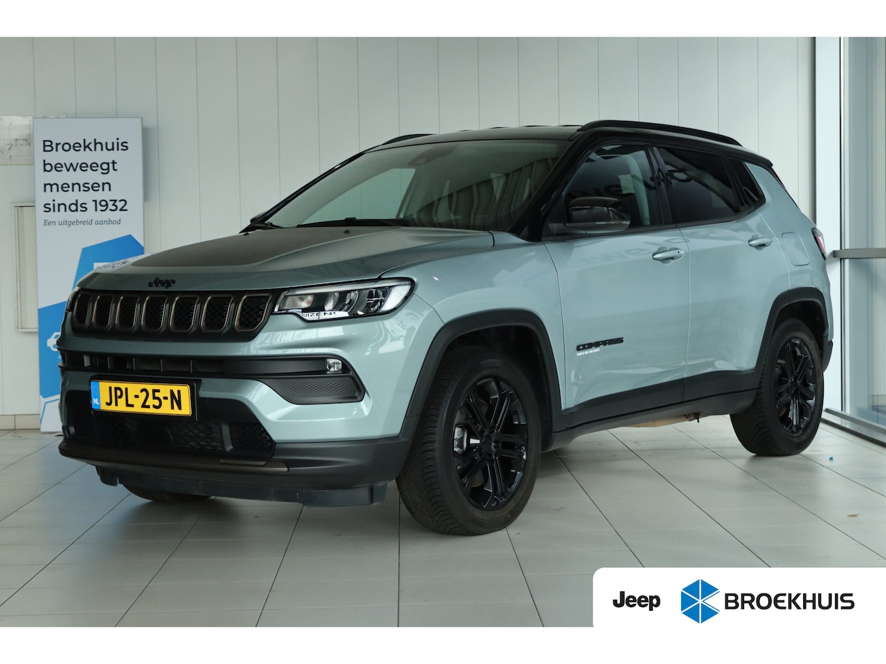 Jeep Compass - 4xe 240 Plug-in Hybrid Electric Upland | Adapt. Cruise | Stoel+stuurverwarming | Camera | - AutoWereld.nl