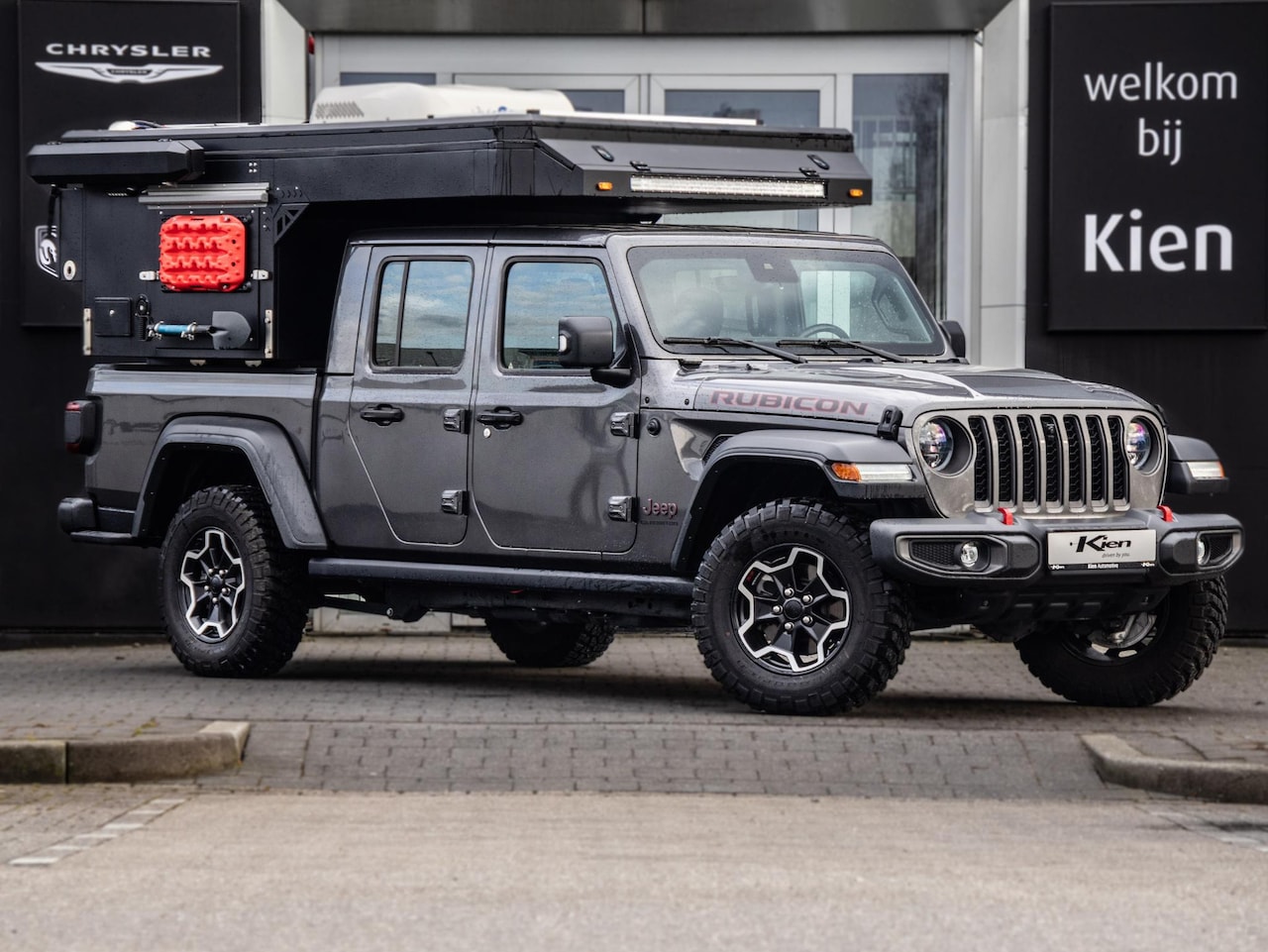 Jeep Gladiator - Rubicon 3.6 V6 Automaat | 5 Persoons | Grijs kenteken | LPG | Navi | - AutoWereld.nl