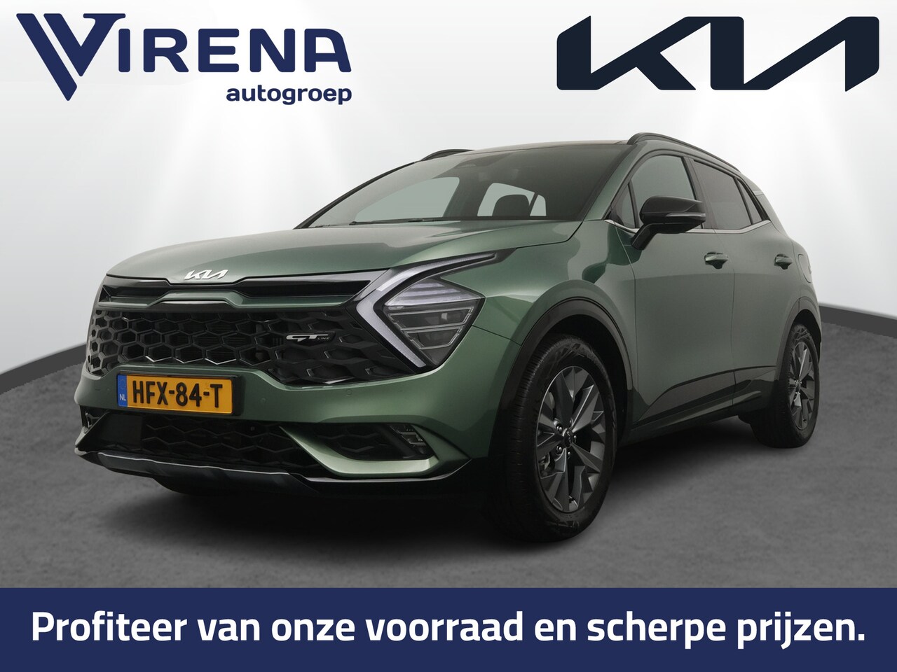 Kia Sportage - 1.6 T-GDi Hybrid GT-Line - Adaptief Cruise Control - Climate Control - Navigatie - LED Kop - AutoWereld.nl