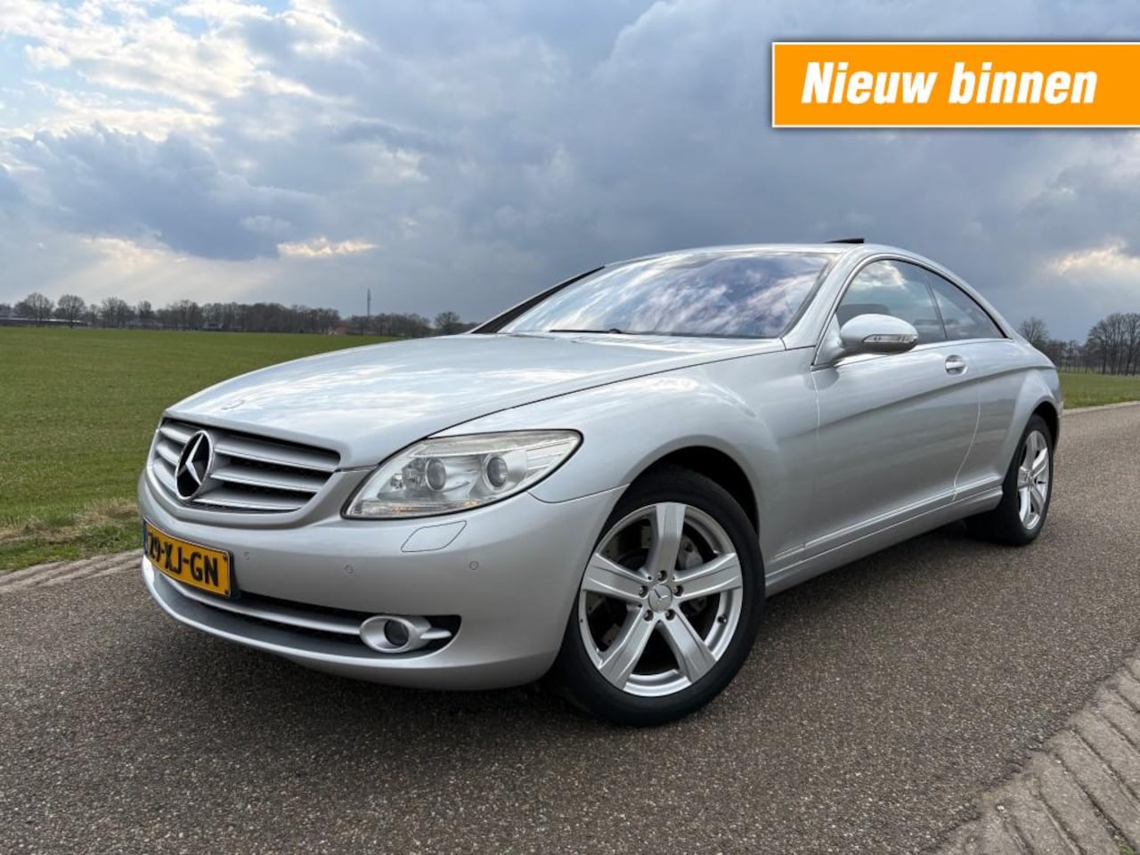 Mercedes-Benz CL-klasse - 500 ZEER NETTE STAAT / LUCHTVERING / VOLL - AutoWereld.nl