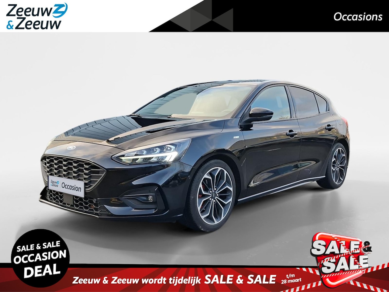 Ford Focus - 1.0 EcoBoost ST Line Business | Dealeronderhouden | Stoel- stuur en voorruitverwarming | 1 - AutoWereld.nl