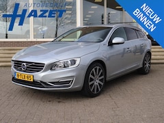 Volvo V60 - 2.4 D6 AWD 285 PK PLUG-IN HYBRID SUMMUM + TREKHAAK | MEMORY | LEDER | STOELVERW. | 18 INCH