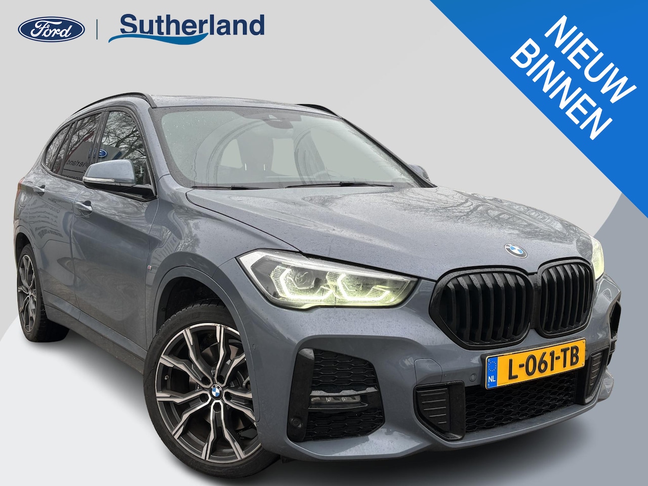BMW X1 - xDrive25e eDrive M Sport Plug-in Hybride | PHEV | 220pk | Panoramadak | Storm Bay Metallic - AutoWereld.nl