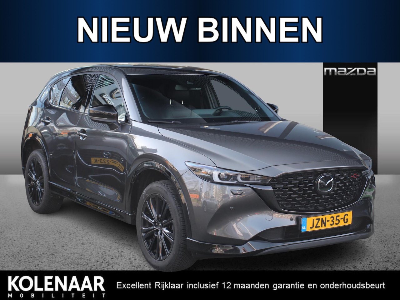 Mazda CX-5 - Homura 2.0 automaat e-Sky-G 165pk /Comfort Pack/Navi/HUD/Keyless/360 camera/Leder/CarPlay - AutoWereld.nl