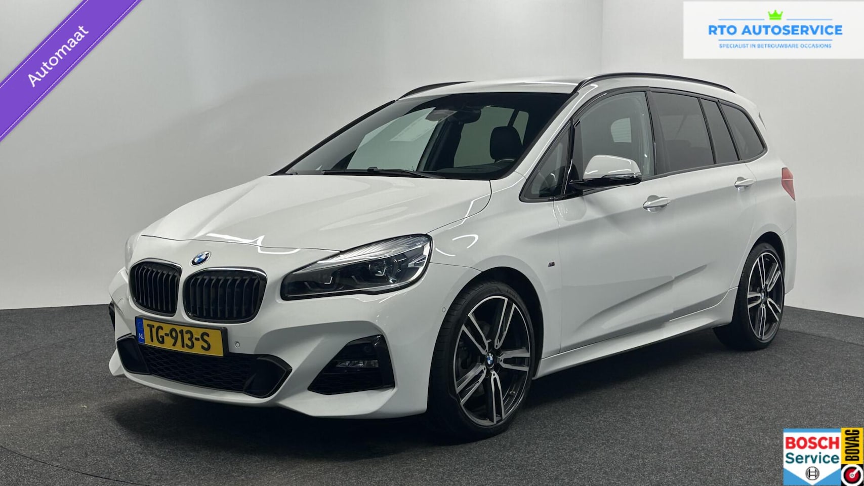BMW 2-serie Gran Tourer - 218i 7p. High Executive M Sport LEER NAVI CRUISE. - AutoWereld.nl