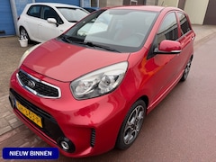 Kia Picanto - 1.2 CVVT SportsLine 2015 NAP 90.852km Zeer luxe uitvoering met volledig dealer onderhoud.