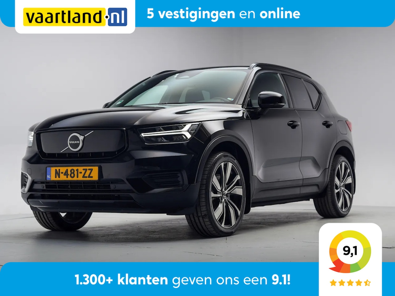 Volvo XC40 - Recharge Plus 70kWh 3-Fase [Comfortstoelen Navi Camera Stoelverwarming ] - AutoWereld.nl