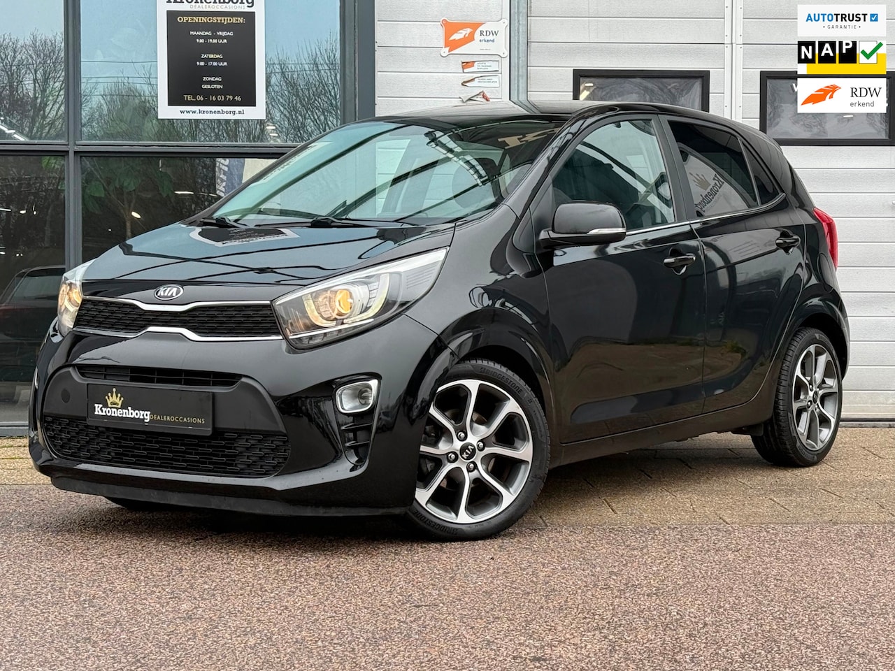 Kia Picanto - 1.0 CVVT Design Edition 1.0 CVVT Design Edition, CARPLAY, CAMERA, NAP - AutoWereld.nl