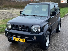 Suzuki Jimny - 1.3 JX 2WD 3-Drs Stuurbekrachtiging Audio-CD/MP3 Leder 2 x airbag LMV 15" Colorpakket Trek
