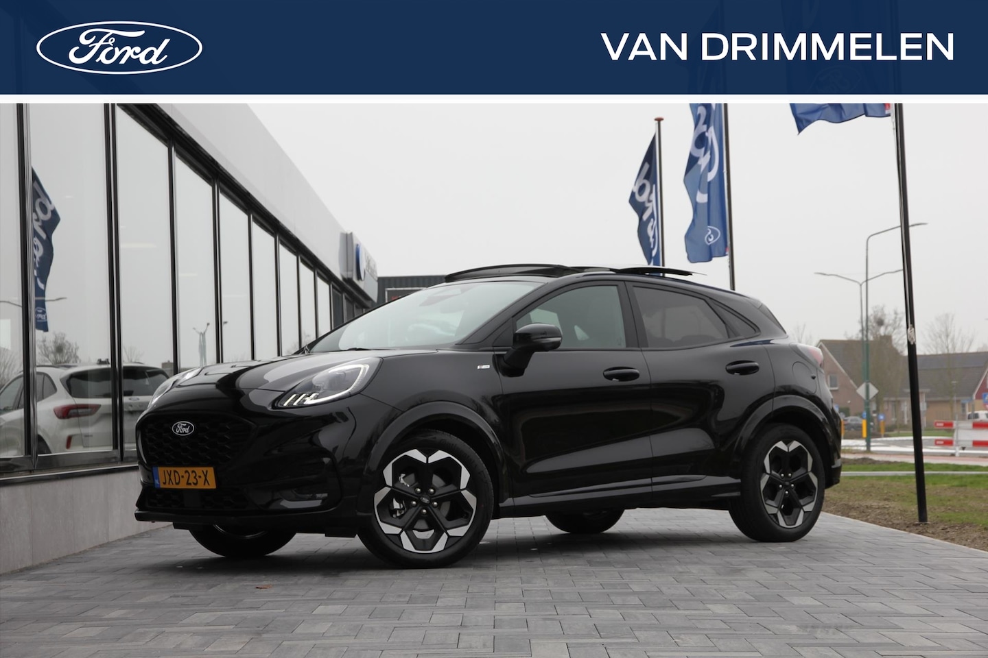 Ford Puma - Hybride 125PK Automaat ST-line | Panorama | Trekhaak | Driver A. Pack | Winter Pack | Full - AutoWereld.nl