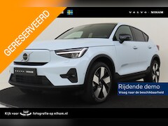 Volvo EC40 - SINGLE MOTOR EXTENDED RANGE ULTRA 82 kWh -PANO.DAK|20"|GETINT.GLAS|CAMERA|CLIMATE|TREKHAAK