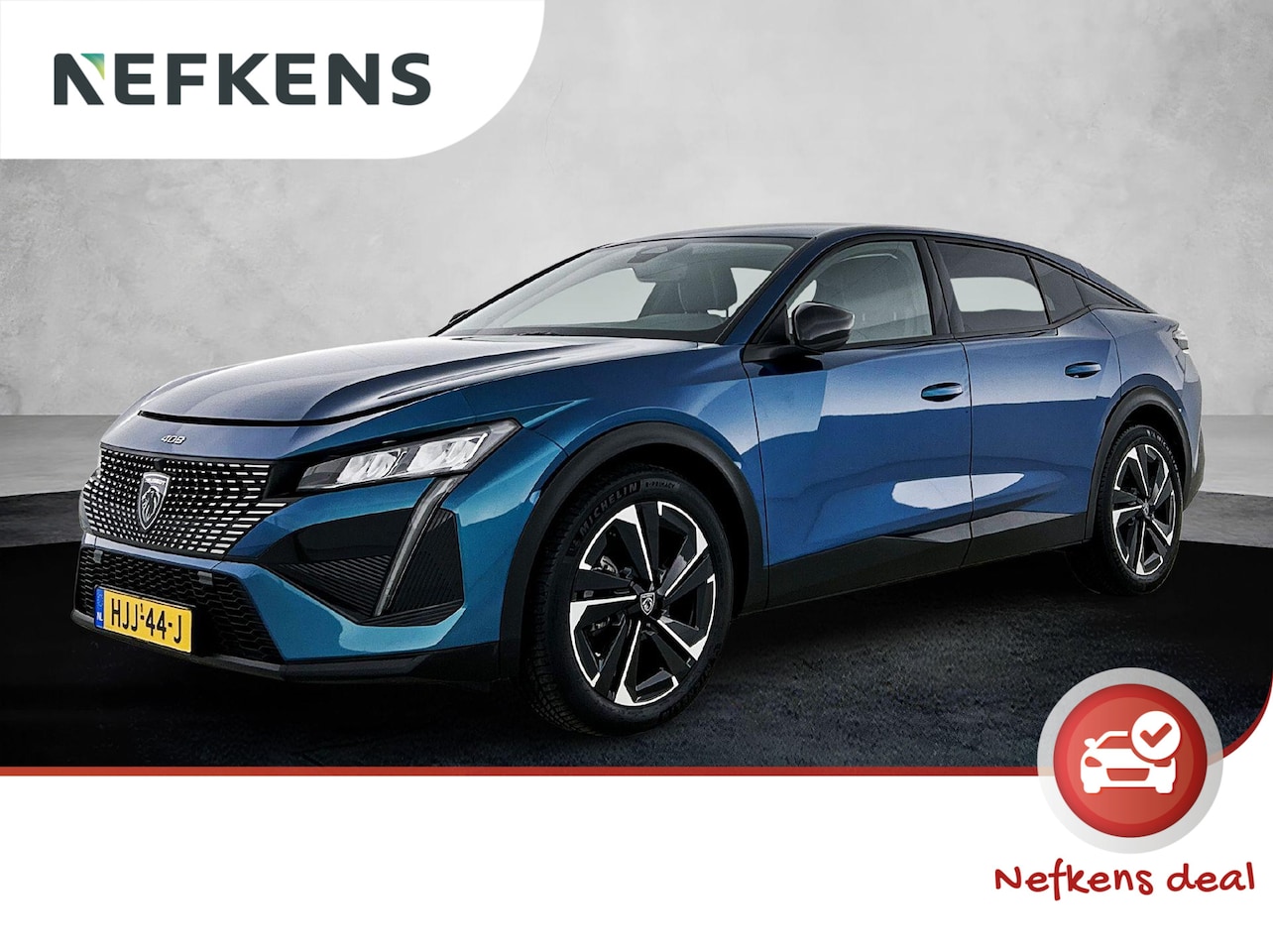 Peugeot 408 - 1.2 Hybrid Allure 145pk Automaat | Navigatie | 19"LMV | Climate Control | Adaptieve Cruise - AutoWereld.nl