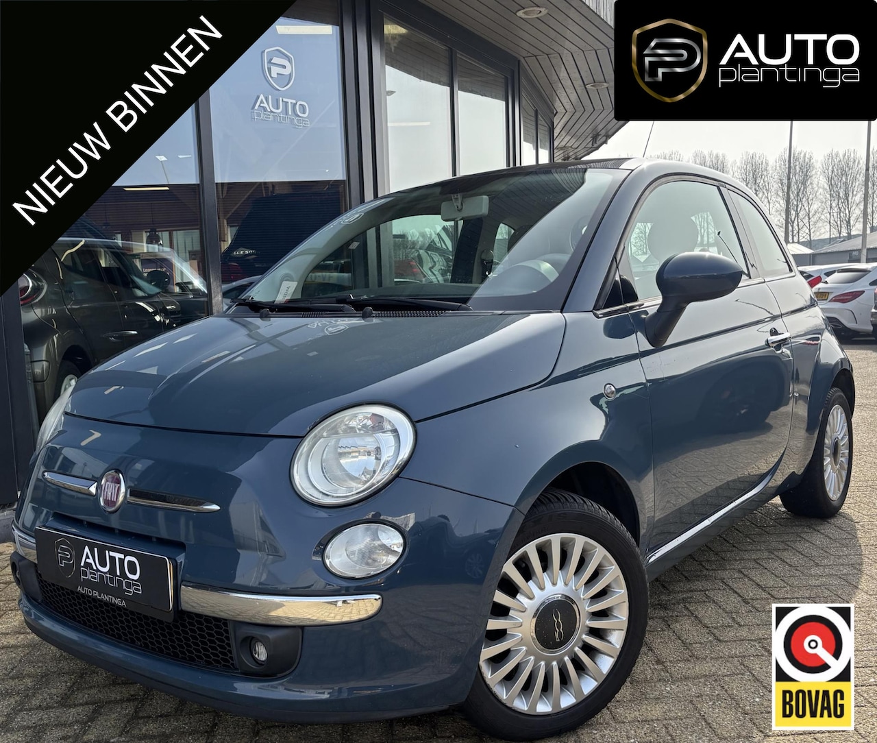 Fiat 500 - 1.2 Naked | Zeer Nette Staat | PANO | Airco | Lichtmetalen Velgen | Elektrische Ramen | - AutoWereld.nl