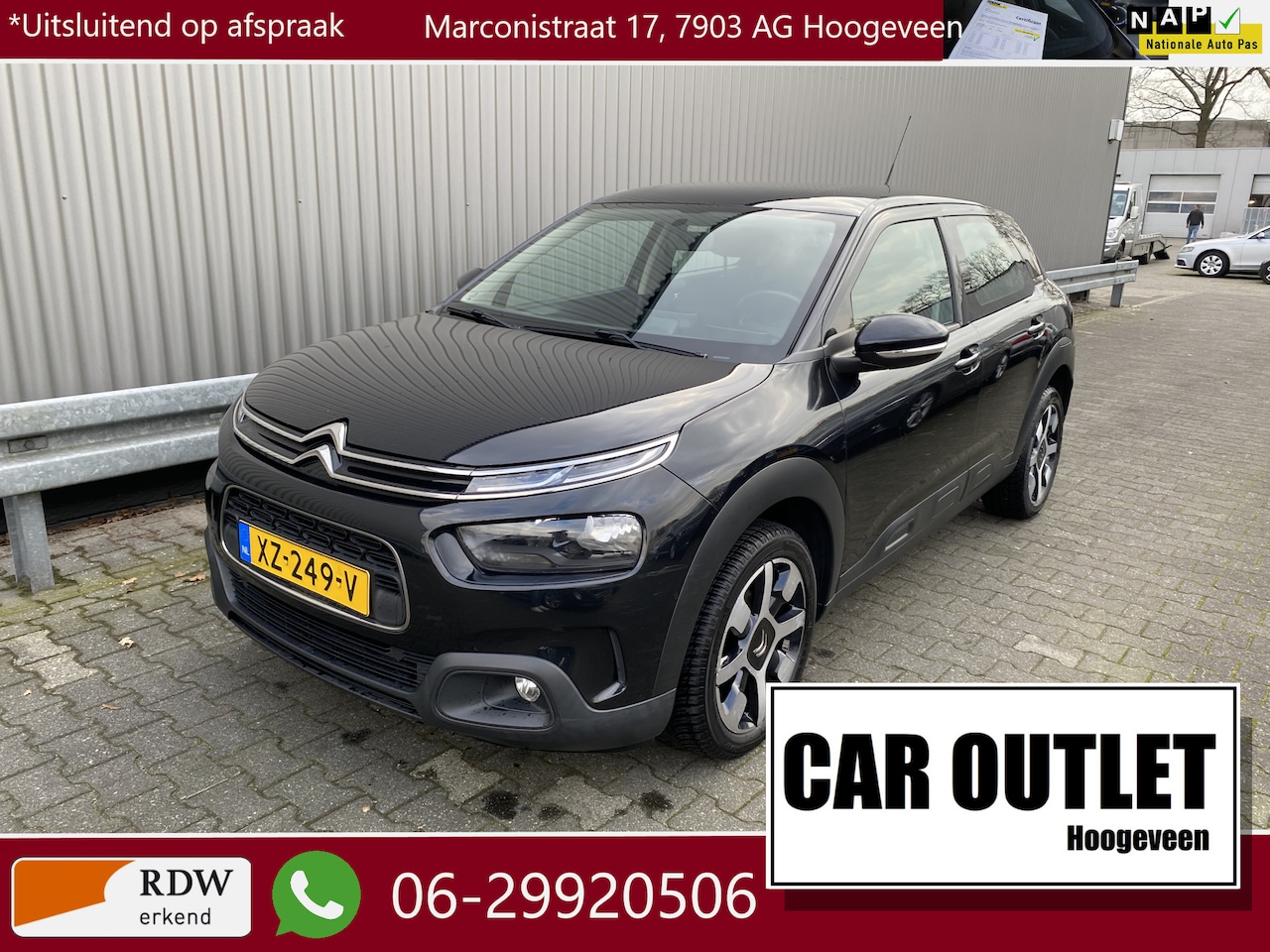 Citroën C4 Cactus - 1.2 PureTech Feel Clima, CC, Navi, PDC & Cam, LM, nw. APK – Inruil Mogelijk – - AutoWereld.nl