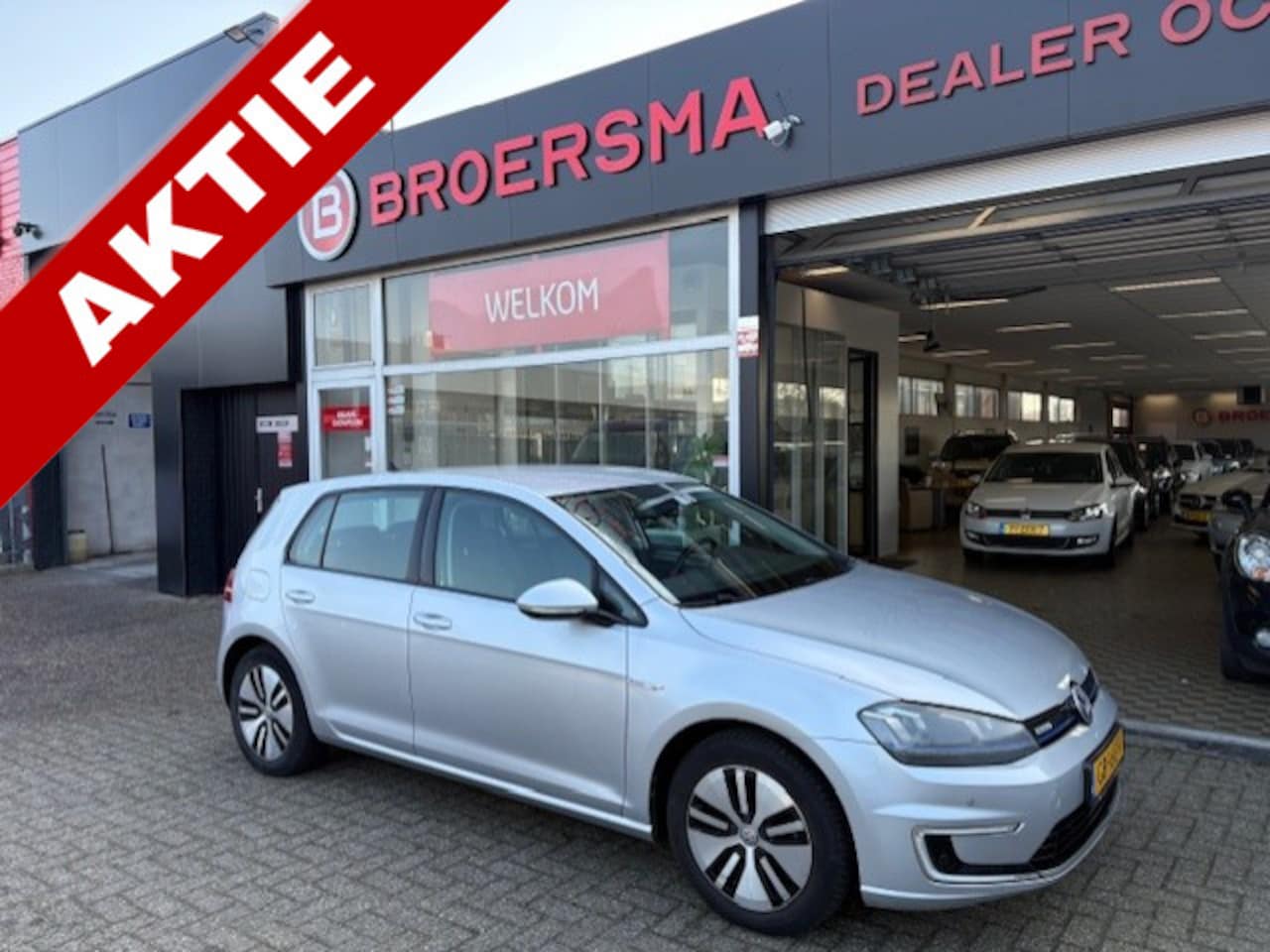 Volkswagen e-Golf - e-Golf 121.000 KM * DEALERONDERHOUDEN * - AutoWereld.nl