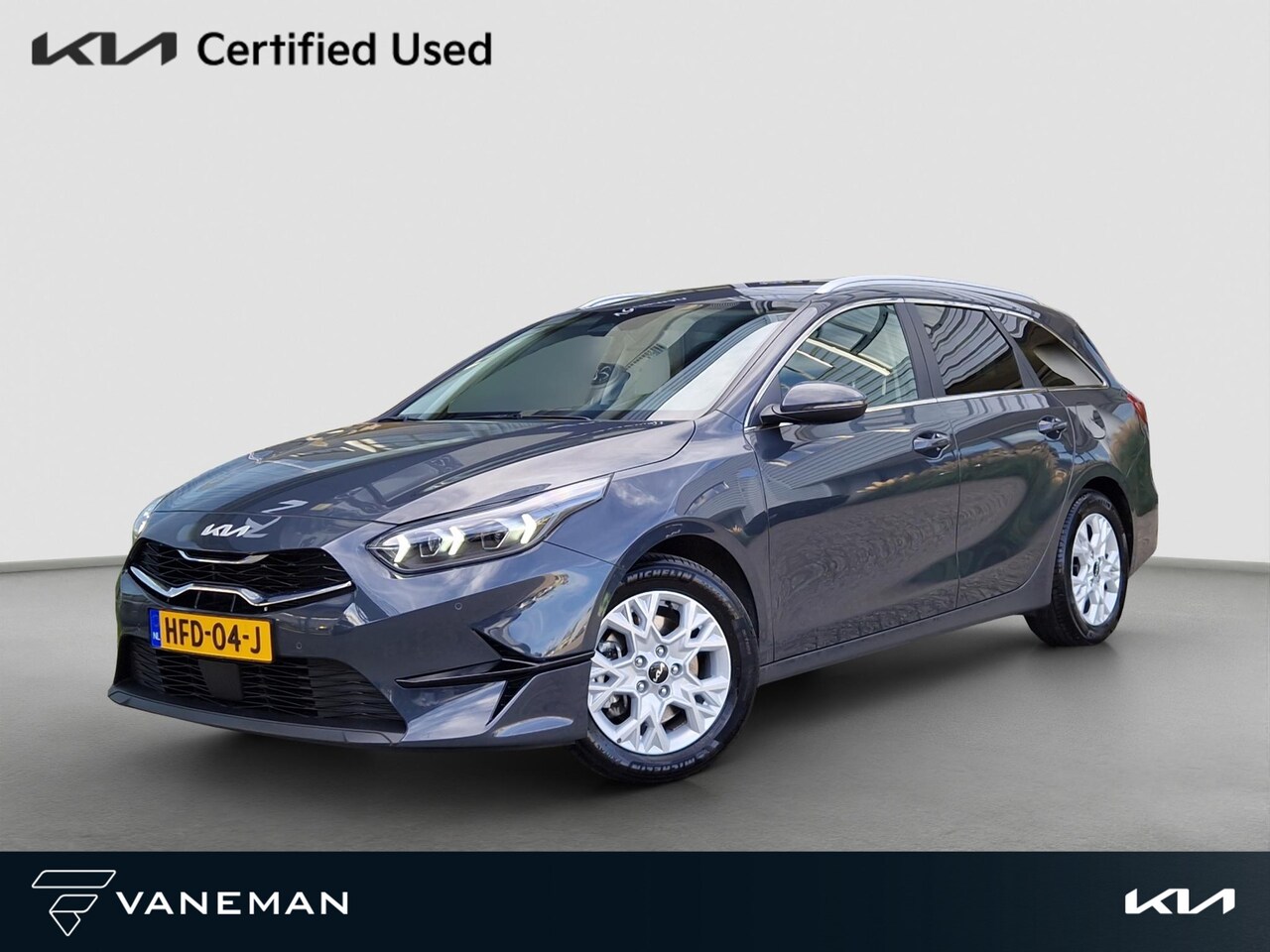 Kia Cee'd Sportswagon - Ceed 1.5 T-GDi DynamicPlusLine | Dodehoek | Key-Less | Stoelverwarming | LED | Licht- en R - AutoWereld.nl