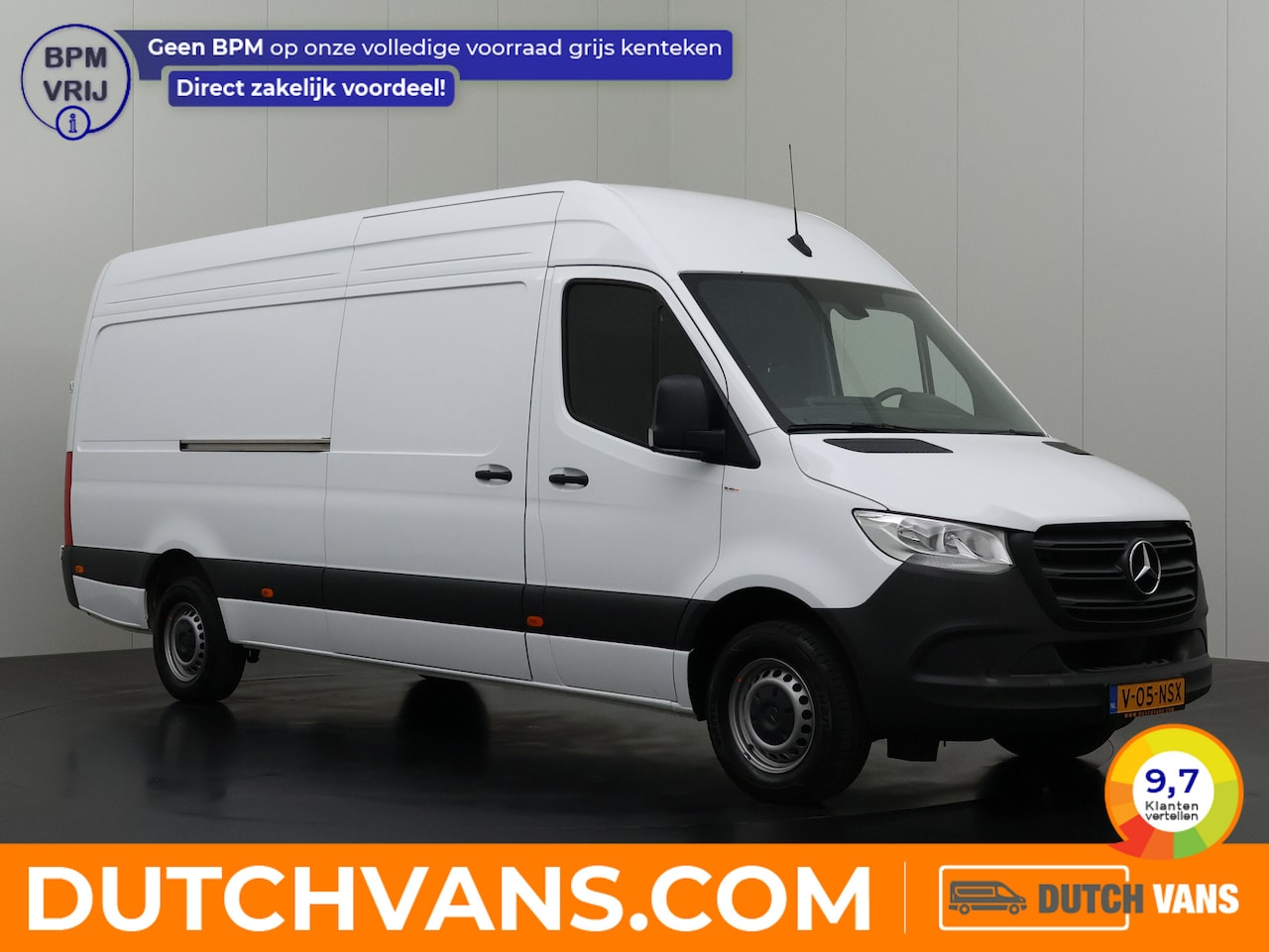 Mercedes-Benz Sprinter - 315CDi L3H2 Maxi | 3500Kg Trekhaak | Airco | Cruise | Betimmering | 3-Zits - AutoWereld.nl