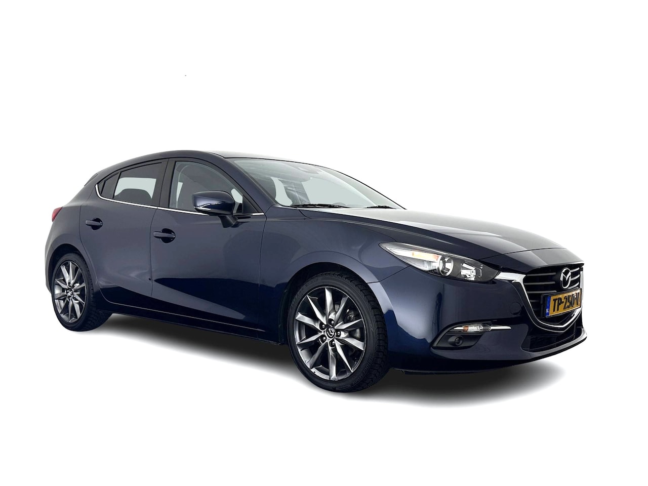 Mazda 3 - 2.2 SkyActiv-D 150 SkyLease *HEATED-COMFORTSEATS | NAVI-FULLMAP | DAB+ | PRIVACYGLASS | EC - AutoWereld.nl