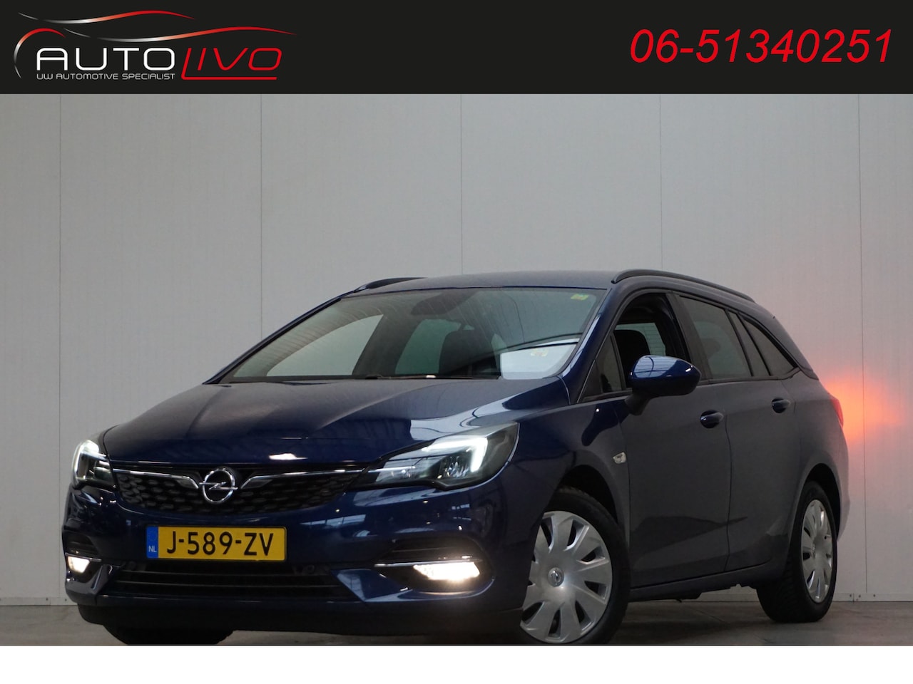 Opel Astra Sports Tourer - 1.4 Business Edition AUTOMAAT! 146 PK! APPLE NAV ERGO ST. VERW. CLIMA PDC TREKHAAK etc. - AutoWereld.nl