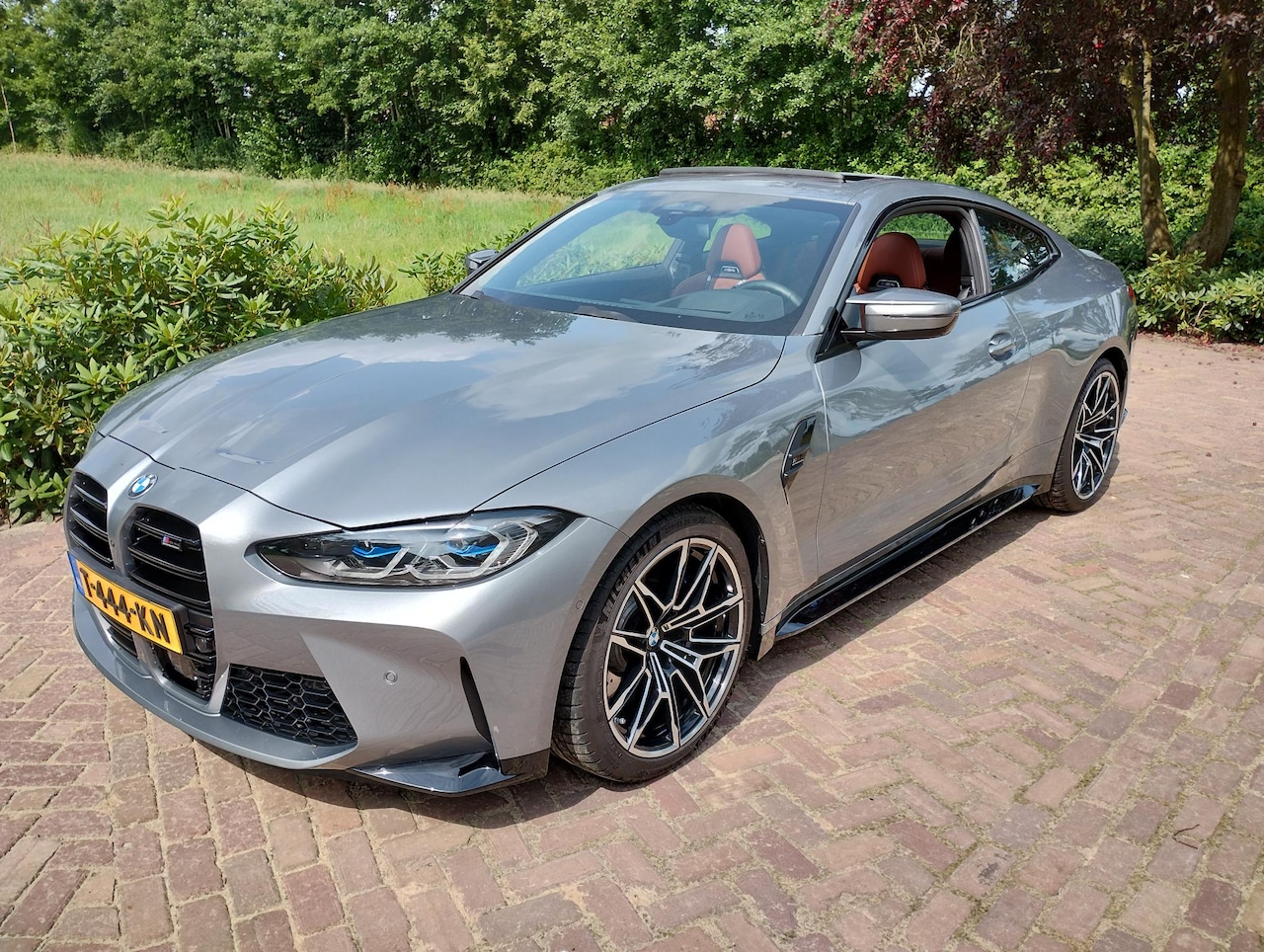 BMW 4-serie Coupé - M4 xDrive Competition Radar/Laser/HUD/HK/Garantie/Pano/Volleder/ParkingPlus/DriveRecorder - AutoWereld.nl