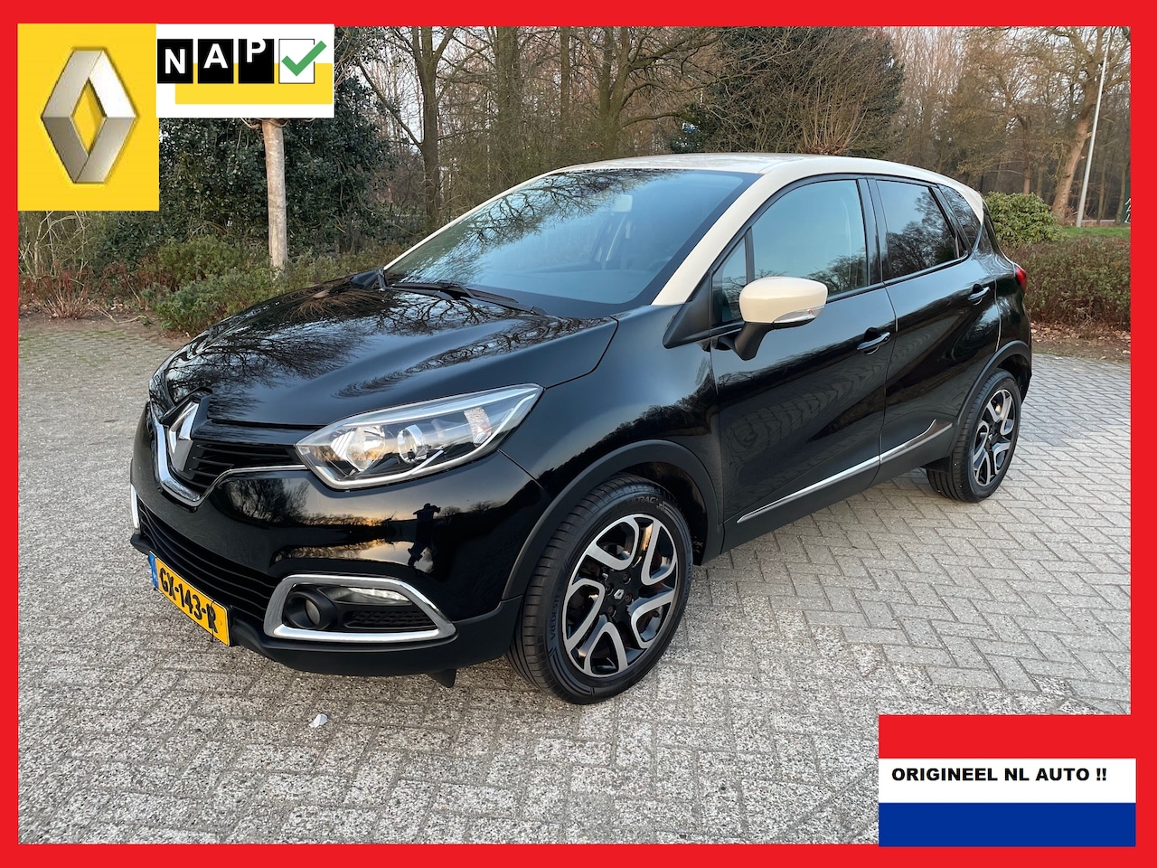 Renault Captur - 0.9 TCe Dynamique NL Auto  SUPERNETTE GOED ONDERHOUDEN CAPTUR - AutoWereld.nl
