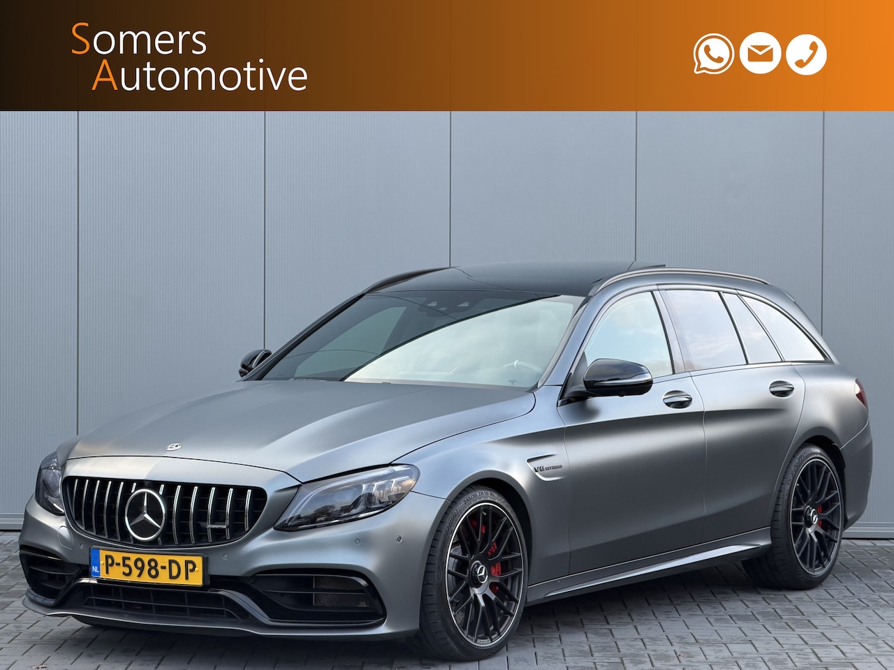 Mercedes-Benz C-klasse Estate - AMG 63 S Facelift | Panorama | Burmester | Performance Seats | Carbon | IWC | Virtual Cock - AutoWereld.nl