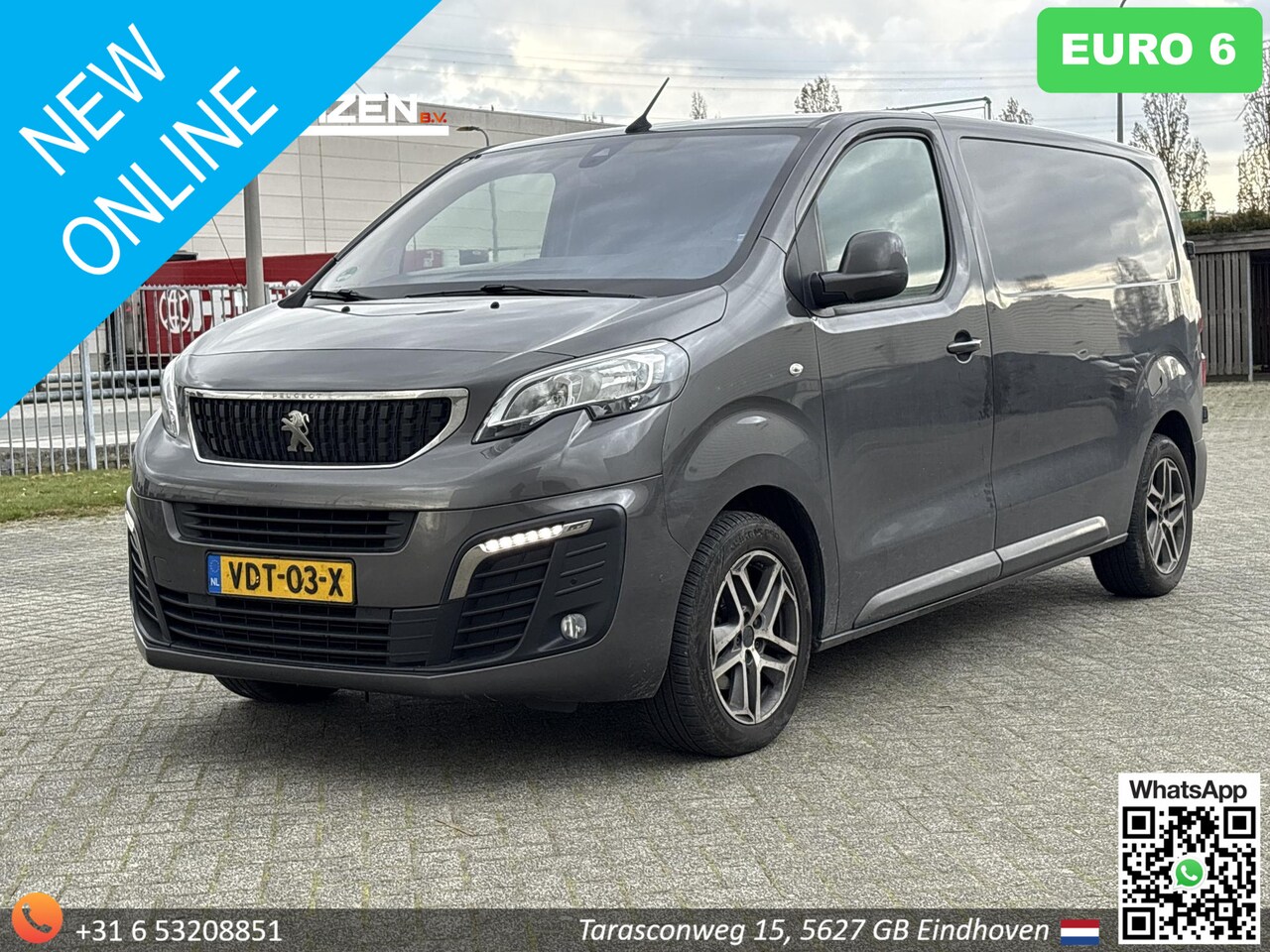 Peugeot Expert - 2.0 BlueHDI 120 Standard Asphalt Automaat | € 6.950,- NETTO! | Euro 6 | Bijrijdersbank | L - AutoWereld.nl
