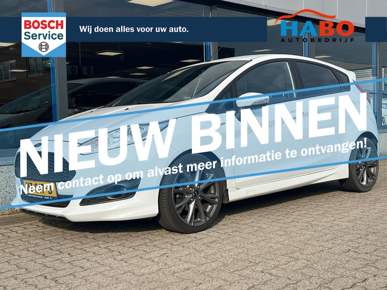 Ford Fiesta - 1.0 ECOBOOST ST-LINE ECC/BLUETOOTH/CRUISE/NAV/PARK.SENS/LMV/68.000KM - AutoWereld.nl
